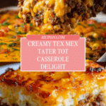 Crockpot Tex Mex Tater Tot Casserole Recipe