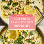 Avgolemono — Greek Lemon Chicken Soup Recipe