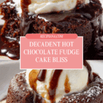 Hot Chocolate Fudge Cake Recipe