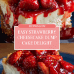 Strawberry Cheesecake Dump Cake Recipe