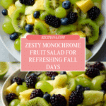 Monochrome Fruit Salad Recipe