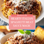 Best Spaghetti Meat Sauce Recipe