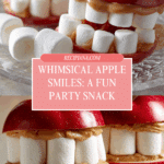 Fun Birthday Party Snack Ideas / Apple Smiles Recipe