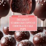 Starbucks Copycat Chocolate Cake PopsIngredients Recipe