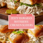 Rotisserie Chicken Hawaiian Sliders Recipe