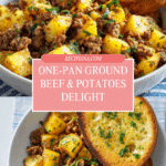 Ground Beef and Potatoes Skillet Recipe