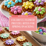 Pretzel Snack Recipe Idea: Flower Pretzel Bites Recipe