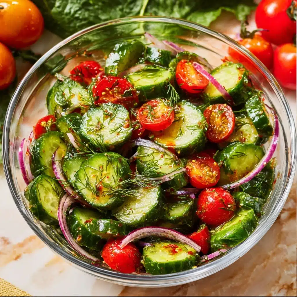 Tomato and Cucumber Salad Recipe - Recipe Image