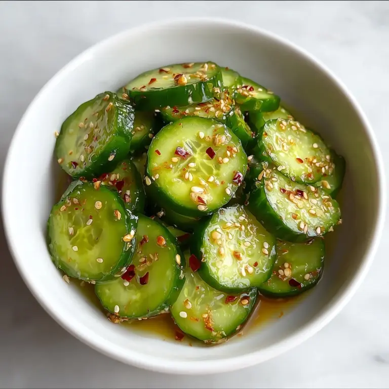 Refreshing Japanese Cucumber Salad Recipe