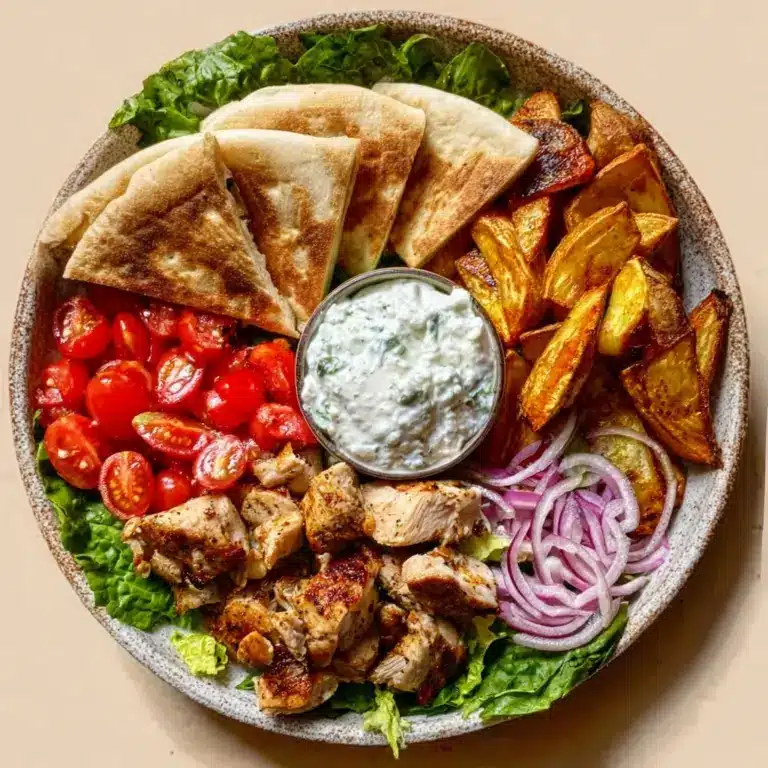 Greek Chicken Gyro Bowls Recipe