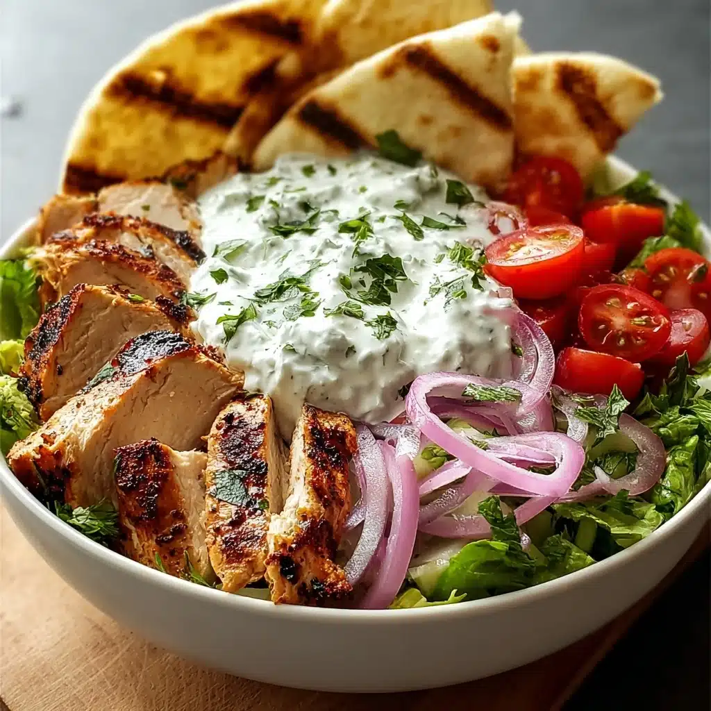 Greek Chicken Gyro Bowls Recipe - Recipe Image