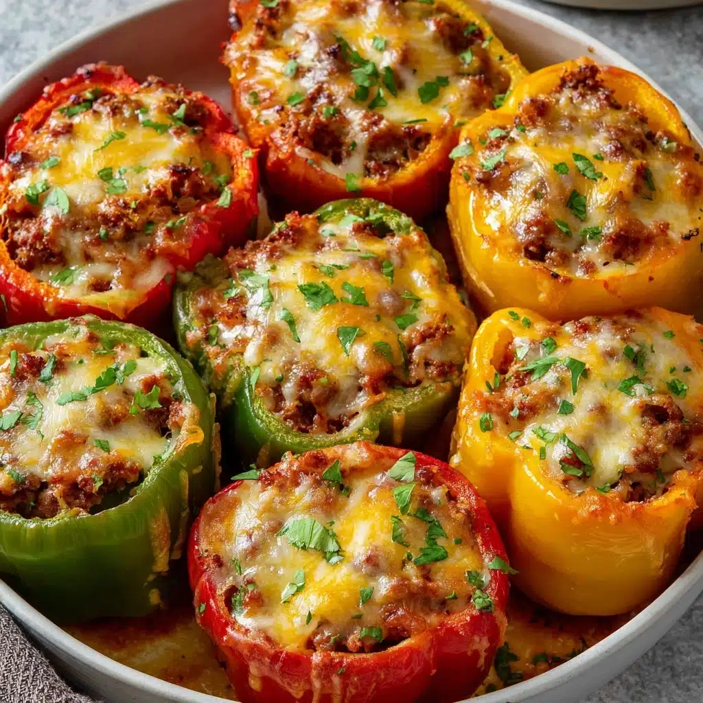 Easy Stuffed Bell Peppers Recipe - Recipe Image
