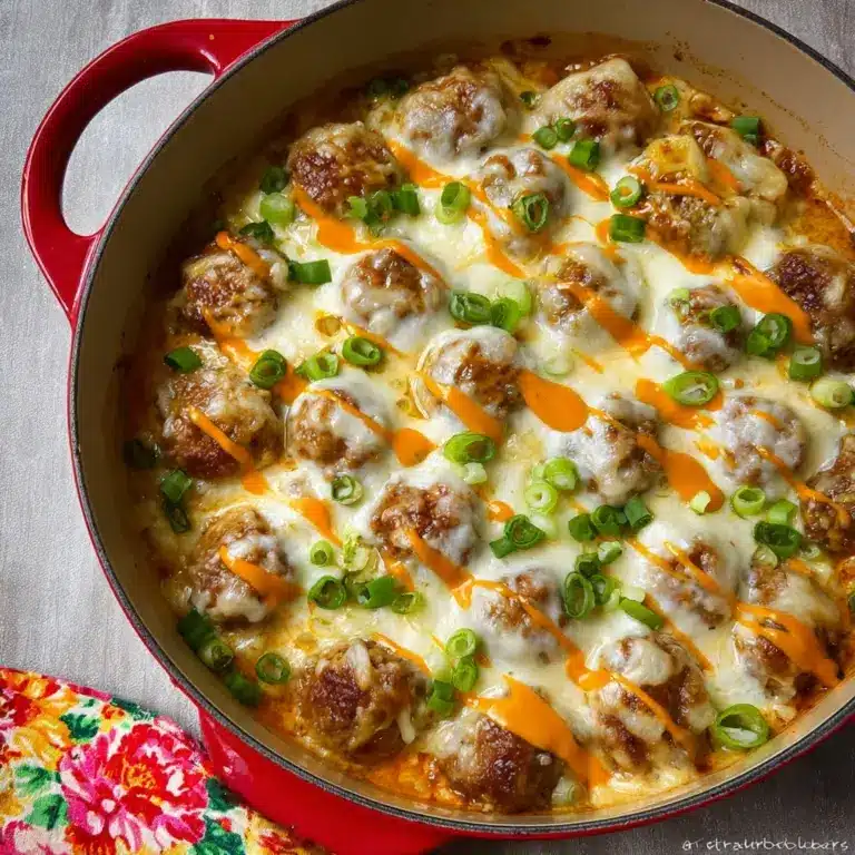 Baked Enchilada Meatballs Recipe