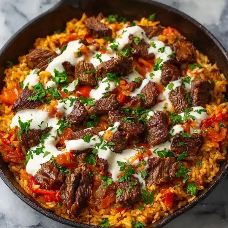 Steak Queso Rice : A Flavorful Recipe