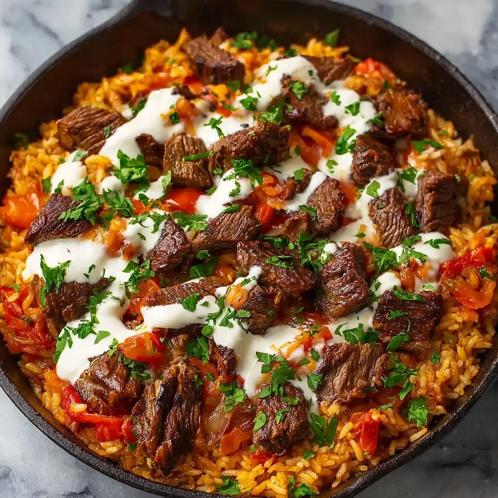 Steak Queso Rice : A Flavorful Recipe