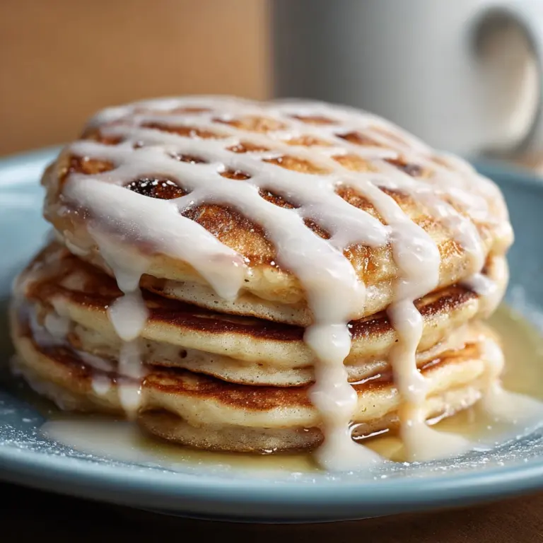 Delicious Cinnamon Roll Pancakes: A Breakfast Marvel Recipe