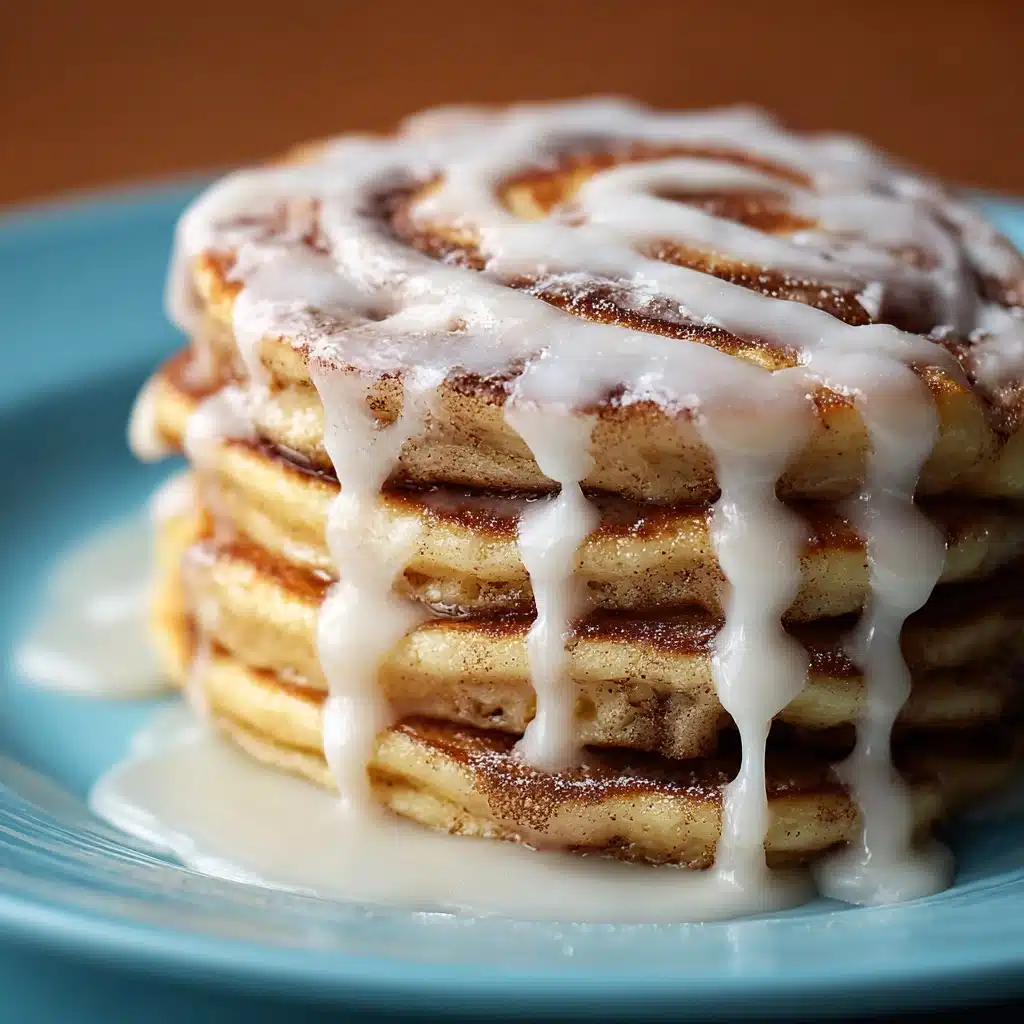 Delicious Cinnamon Roll Pancakes: A Breakfast Marvel Recipe - Recipe Image