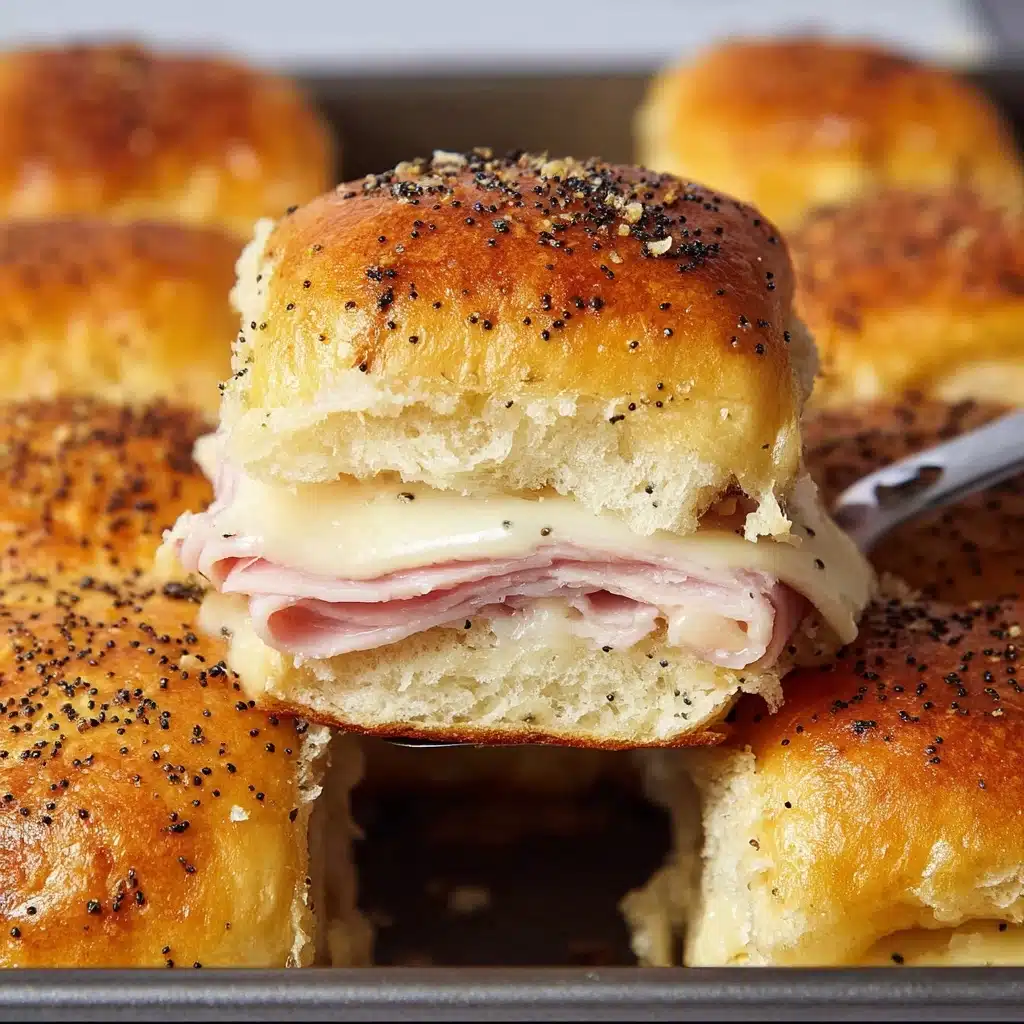 Ham and Havarti Cheese Sliders Recipe - Recipe Image