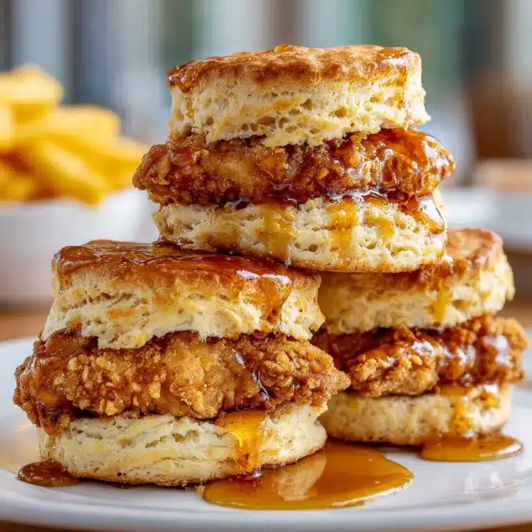 Hot Honey Chicken Biscuits Recipe