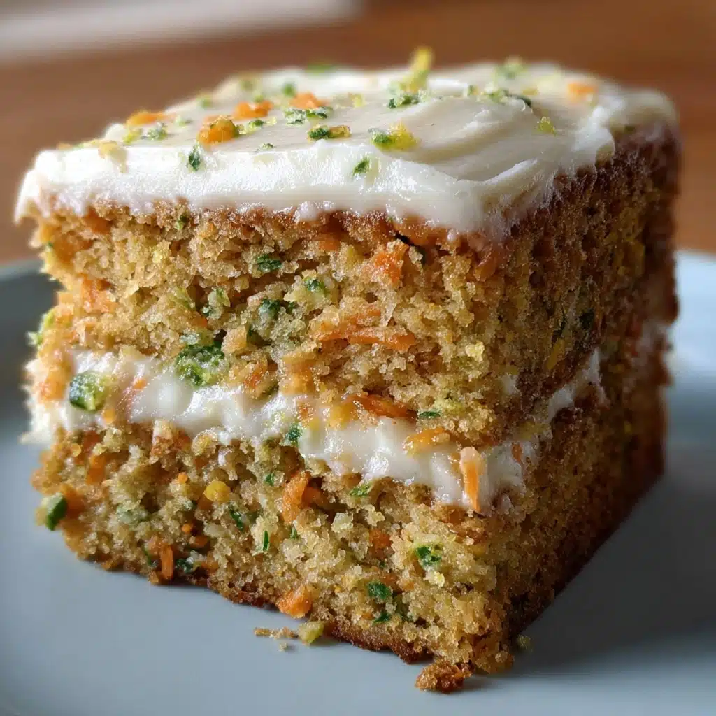 Ultimate Frosted Zucchini Bars Cream Cheese: 1 Happy Bite Recipe - Recipe Image