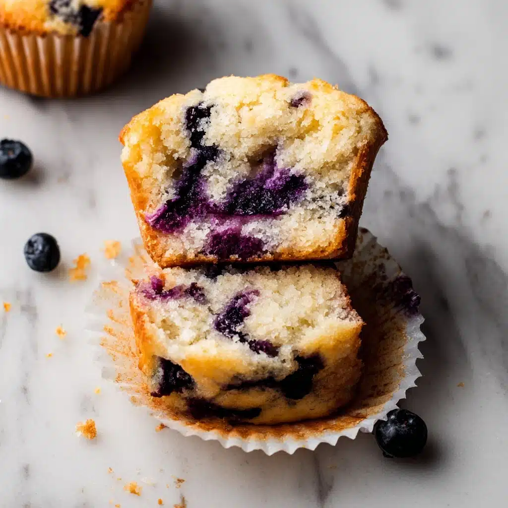 Homemade Blueberry Protein Muffins Recipe - Recipe Image