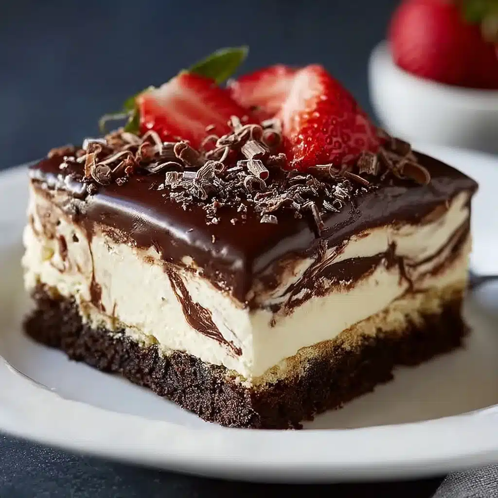 NO BAKE CHOCOLATE ECLAIR CAKE Recipe