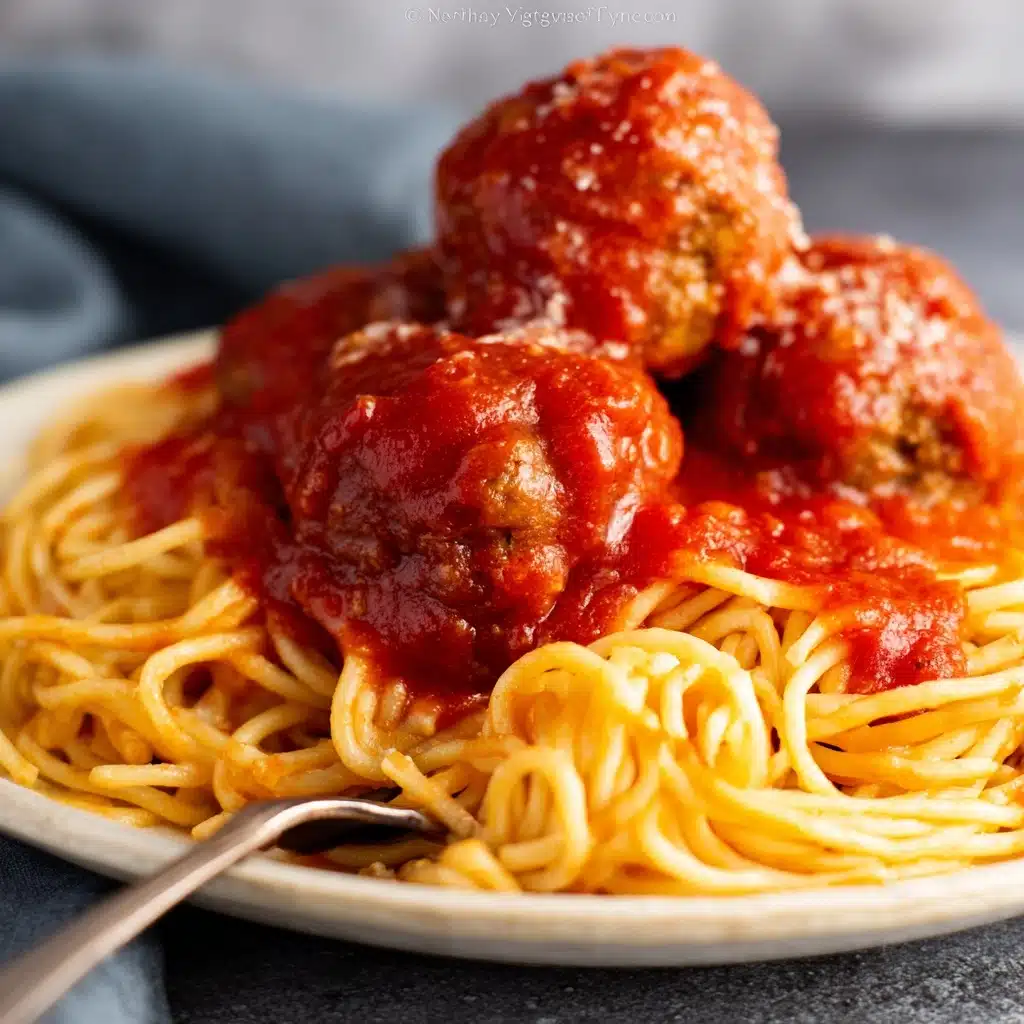 How to Cook Meatballs in the Oven Recipe - Recipe Image