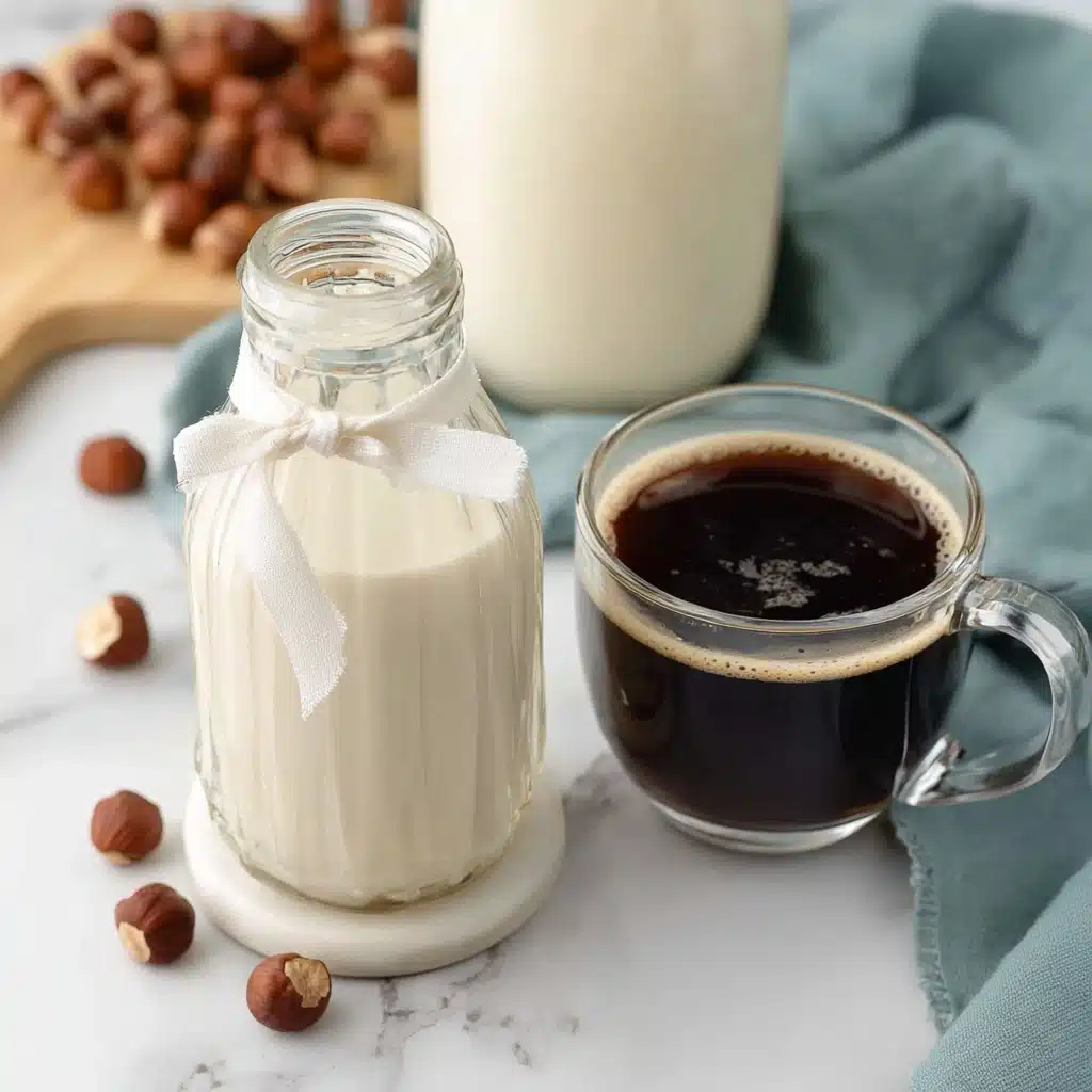 Homemade Hazelnut Coffee Creamer Recipe - Recipe Image