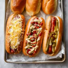 Quick and Easy Sourdough Discard Hot Dog Buns Recipe