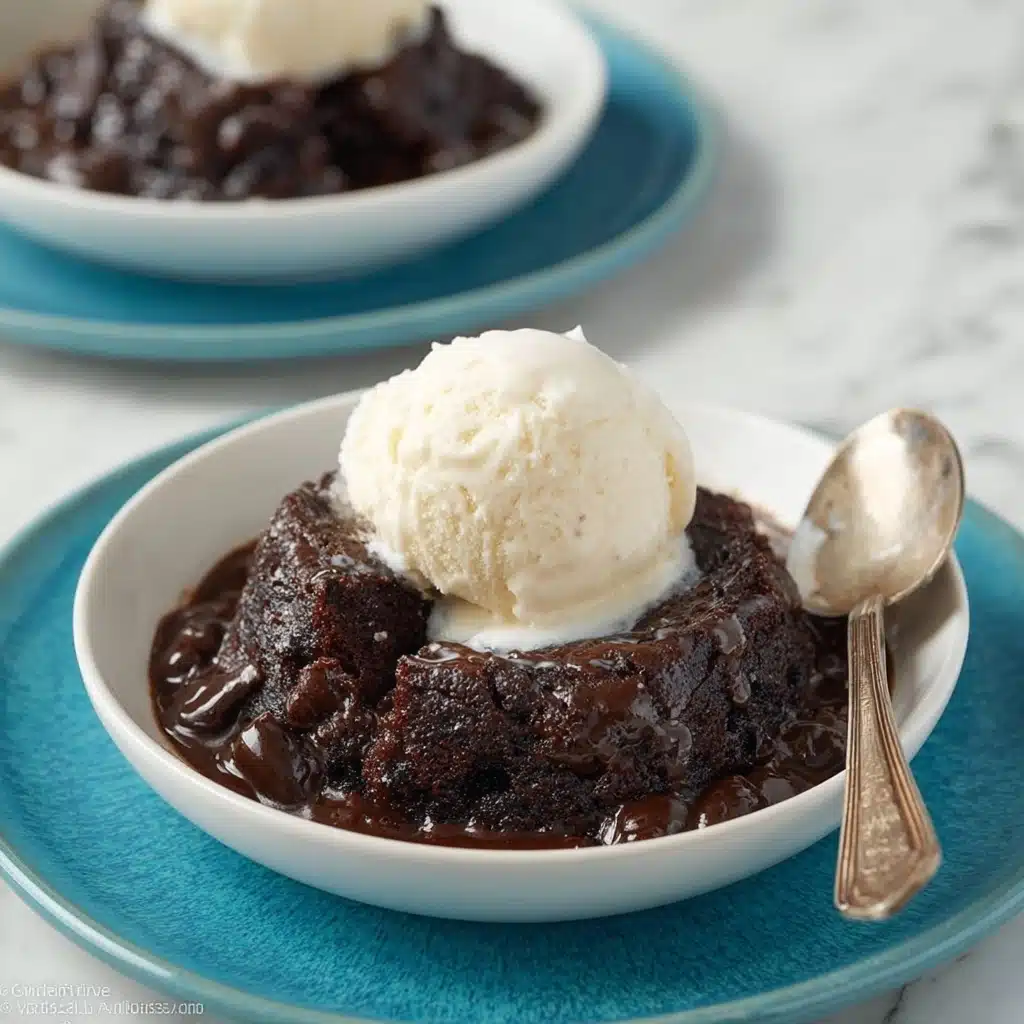 Slow Cooker Brownie Pudding Recipe - Recipe Image