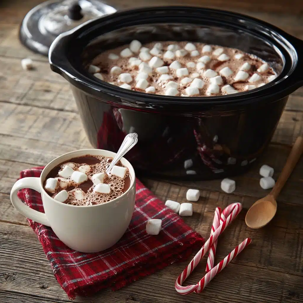 The Best Ever Crockpot Hot Chocolate Recipe - Recipe Image
