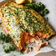 Dijon Baked Salmon Recipe