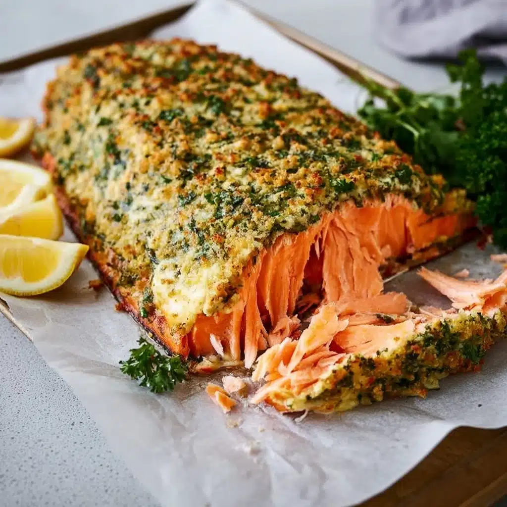 Dijon Baked Salmon Recipe - Recipe Image
