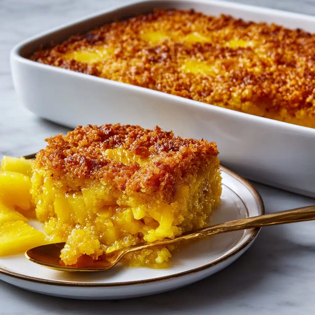 How to Make Pineapple Dump Cake? Recipe - Recipe Image