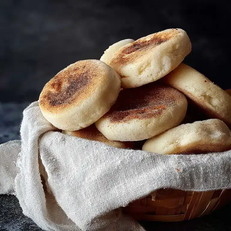 Homemade English Muffins Recipe