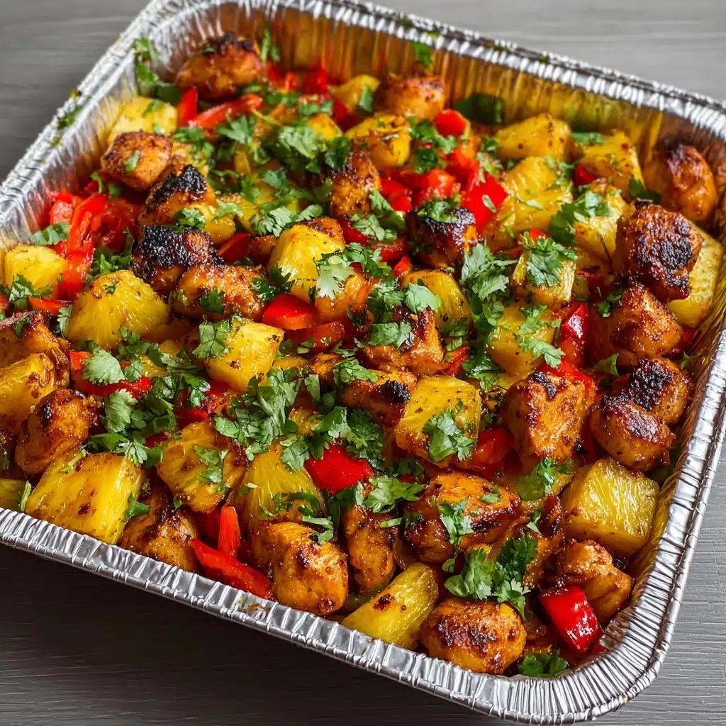aiian Chicken with Pineapple and Peppers Recipe - Recipe Image