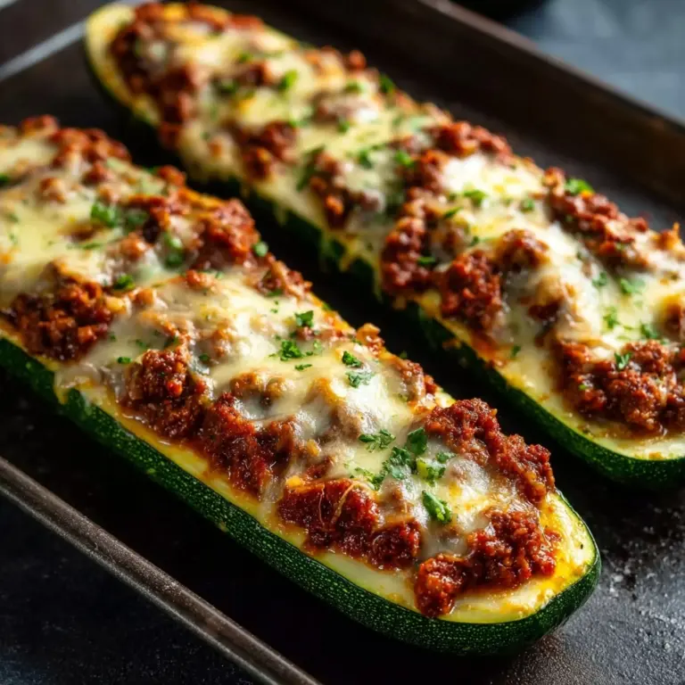 f Zucchini Boats (Healthy and Delicious) Recipe