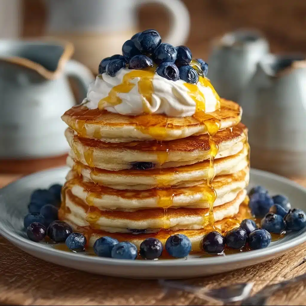 Greek Yogurt Protein Pancakes (180 calories, 17g protein) Recipe - Recipe Image
