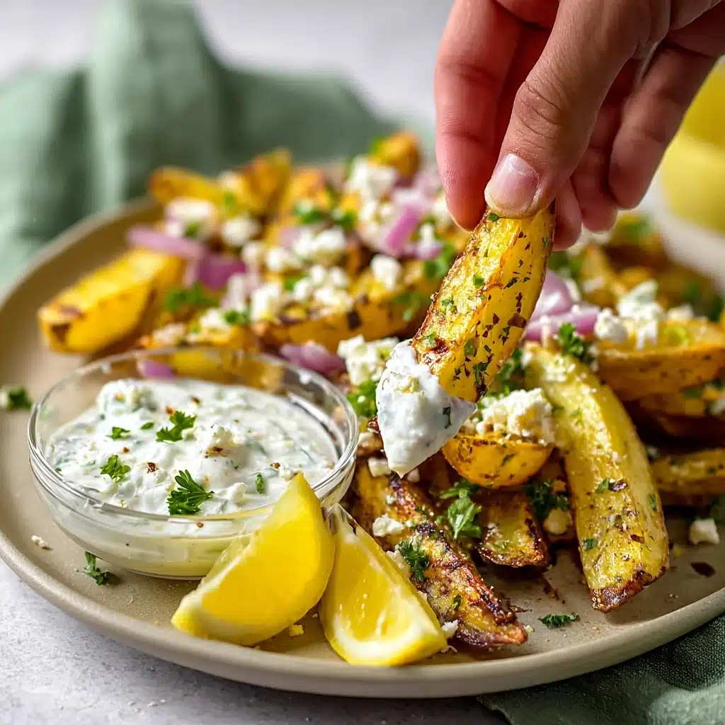 Greek Fries Recipe - Recipe Image