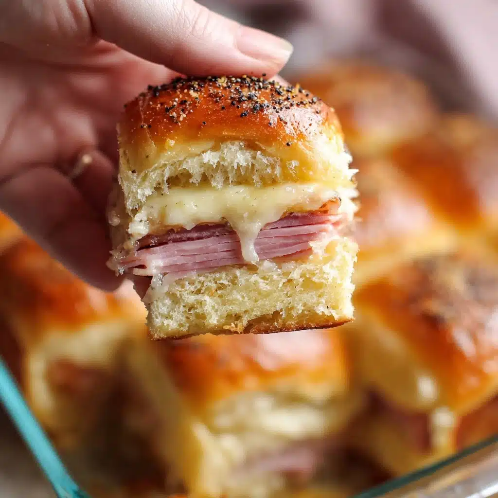 Ham and Havarti Cheese Sliders Recipe