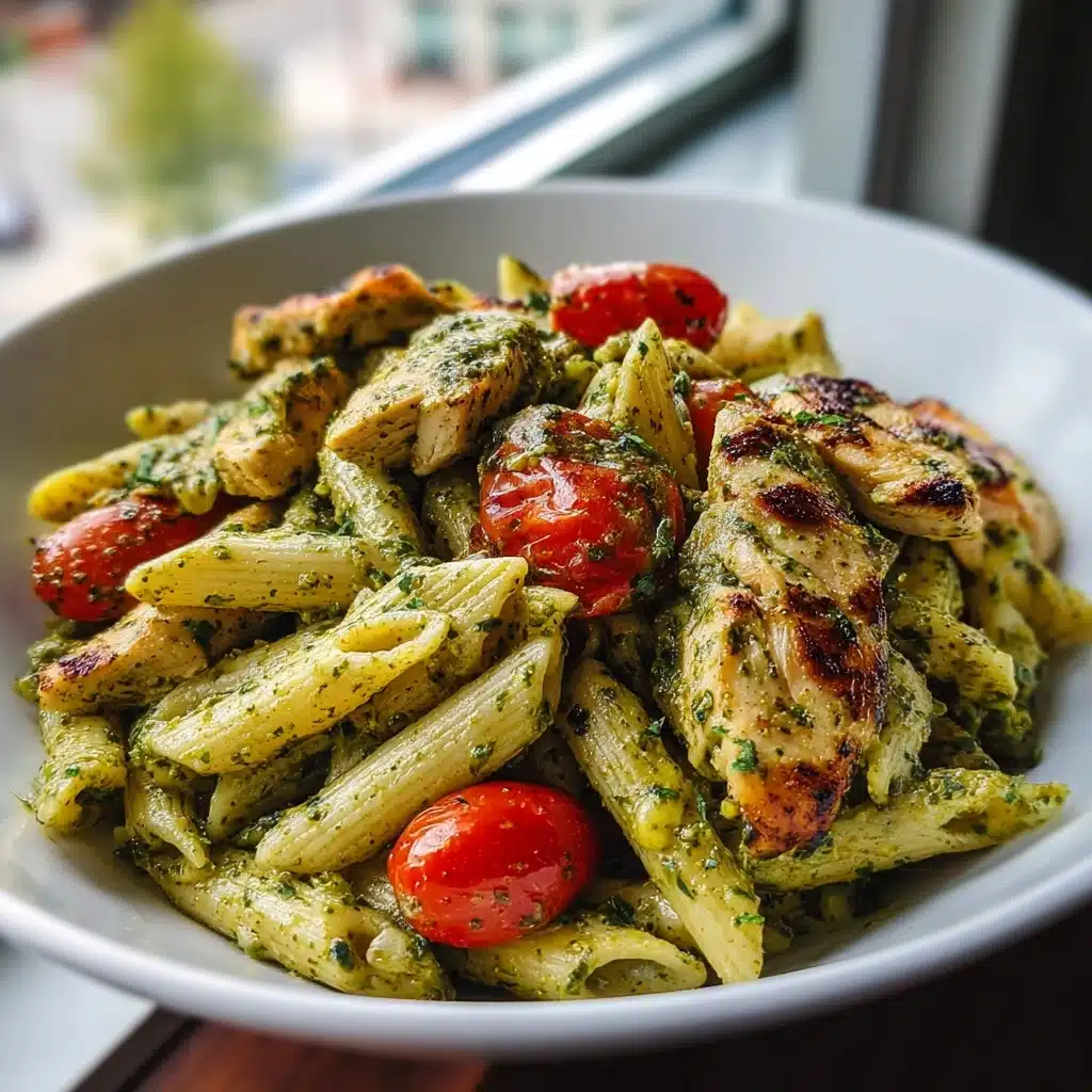Chicken Pesto Pasta Recipe - Recipe Image