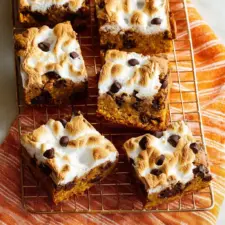 Pumpkin S’mores Bars Recipe