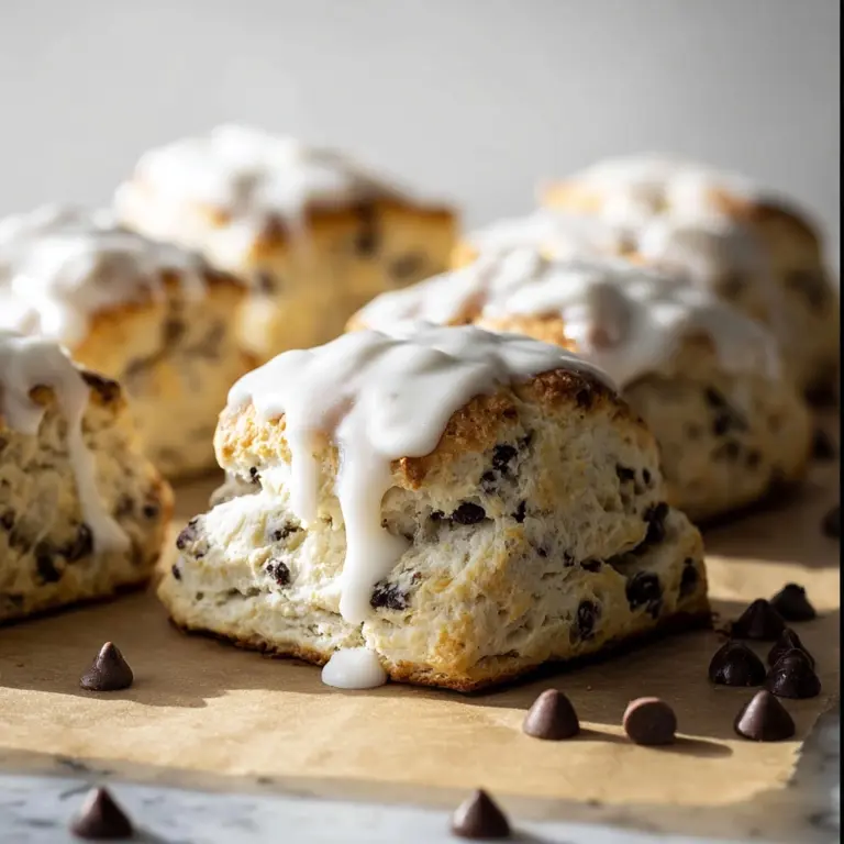 Cream Cheese Chocolate Chip Biscuits Recipe