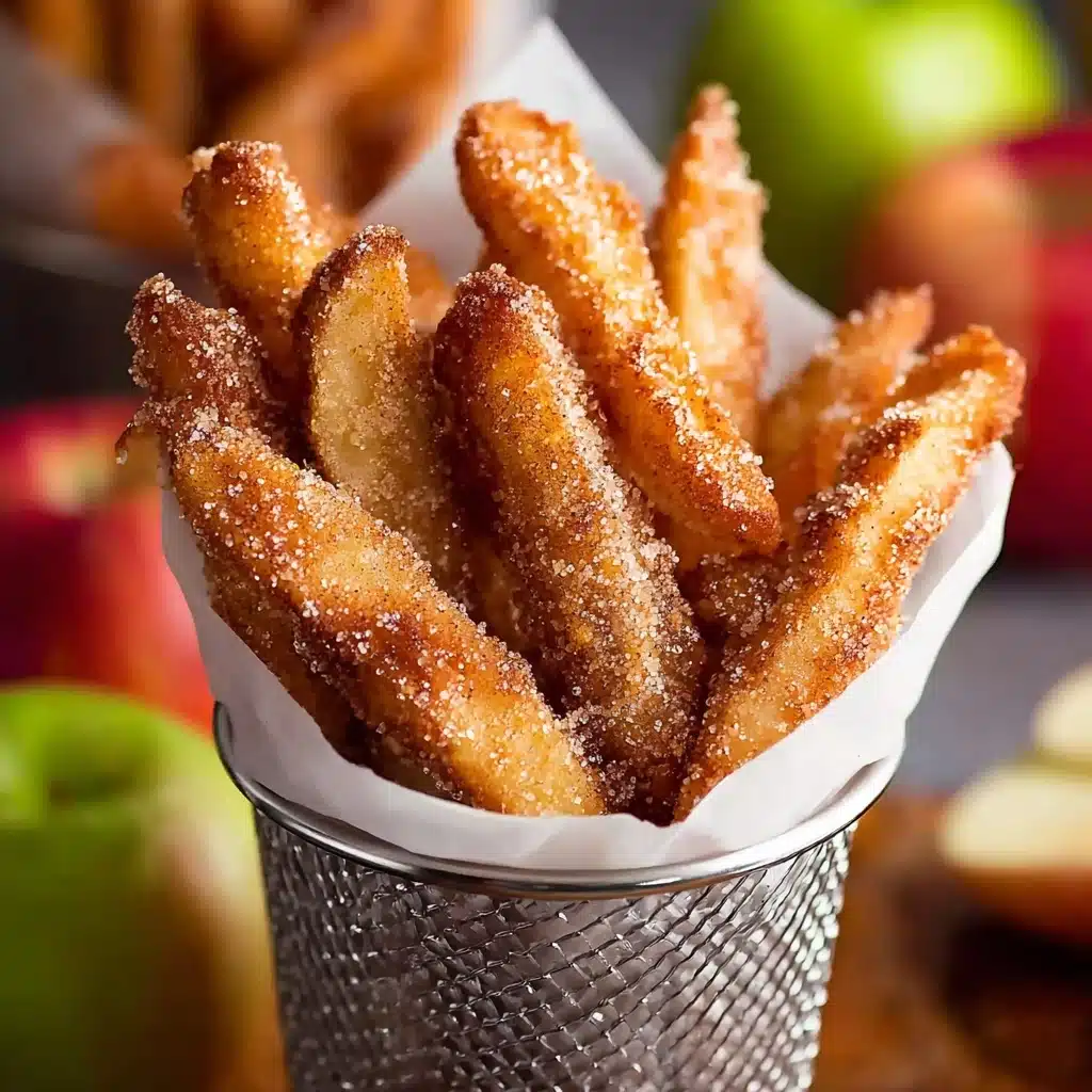 Crispy Air Fryer Apple Fries Recipe - Recipe Image
