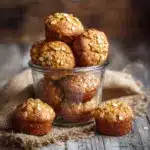 Gluten Free Banana Oat Mini Muffins Recipe