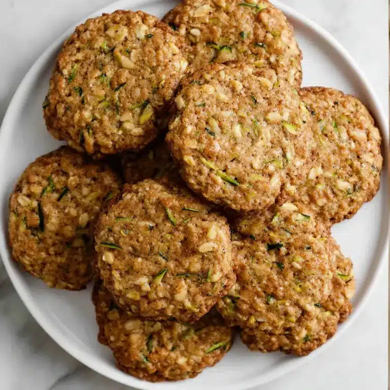 Healthy Zucchini Oatmeal Cookies Recipe