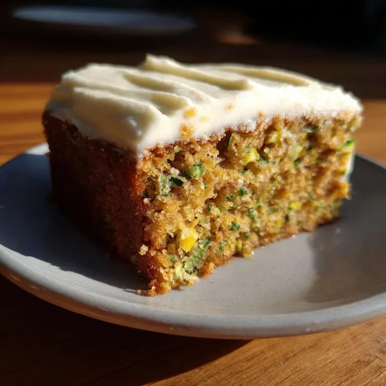 Ultimate Frosted Zucchini Bars Cream Cheese: 1 Happy Bite Recipe