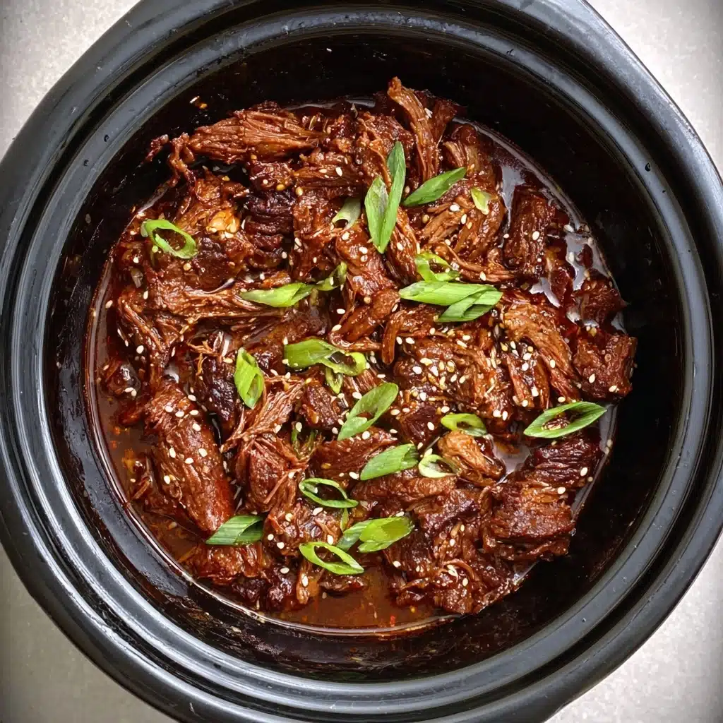 Slow Cooker Korean Beef Recipe - Recipe Image