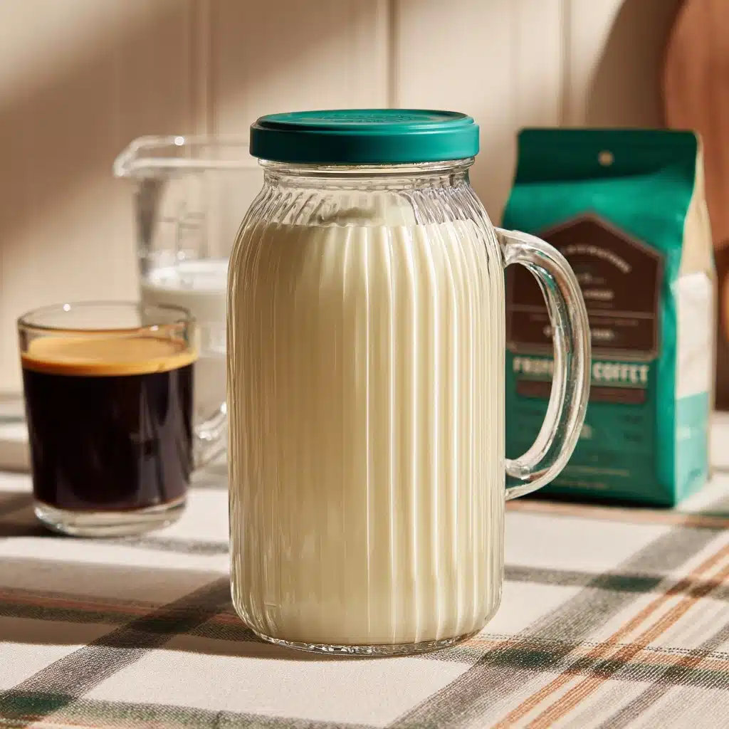 Homemade Sweet Cream Coffee Creamer Recipe - Recipe Image
