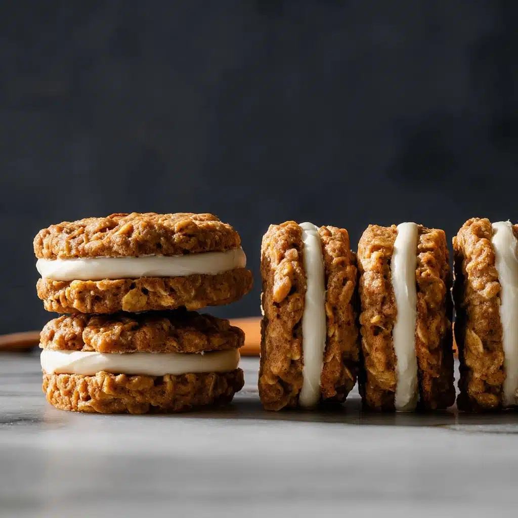 pumpkin oatmeal cream pies Recipe - Recipe Image